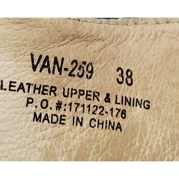 Alegria Womens Van Leather Multi Colored Thong Sandal -‎ Size 38 / US 7.5 - Picture 7 of 9